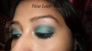 Blue Green Mystic Eye Makeup