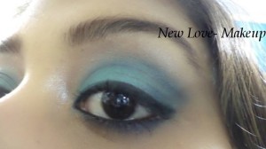 Blue Green Mystic Eye Makeup