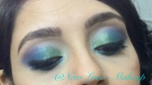 Blue Green Eye Makeup