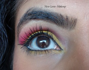 Fruity Colorful Eye Makeup