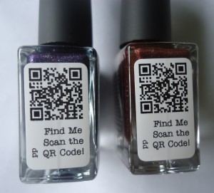 piCture pOlish Blog Fest 2012- Attitude, Demeter Swatches