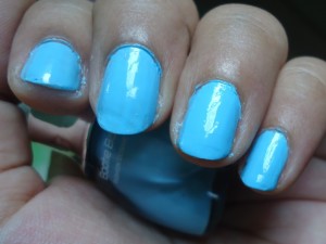 Bootie Babe Nail Polish Blue Baboo, Bossy Mossy Review, Swatches
