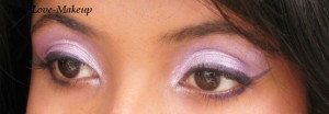 Lilac Eye Makeup