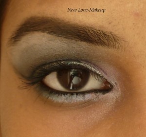 Pink Grey Smokey Eyes