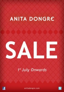 SALE upto 50% off at Anita Dongre