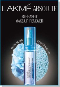 Sweep it clean with the new Lakmé Absolute™ Bi-phased Make-up remover