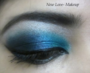 Midnight Blue Ocean Eye Makeup
