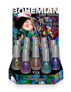 China Glaze Introduces Radiant Luster Chromes with NEW BOHEMIAN