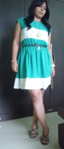 OOTD: Green and White