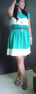 OOTD: Green and White