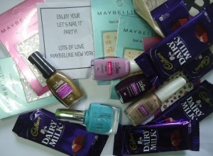 Maybelline Nail Paints and Nail Art Stickers