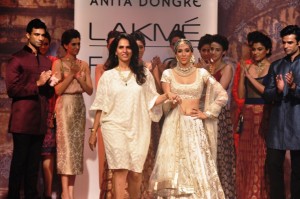 Anita Dongre showcased “Urban Princess” at Lakme Fashion Week Winter/Festive 2012