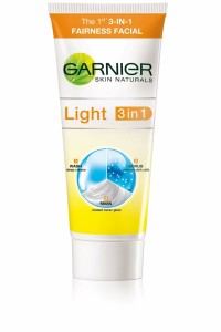 Garnier Light 3 in 1- Wash. Scrub. Mask