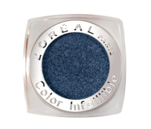 L'Oreal Paris Infallible Mono Eyeshadow 06 All Night Blue Review, Swatches
