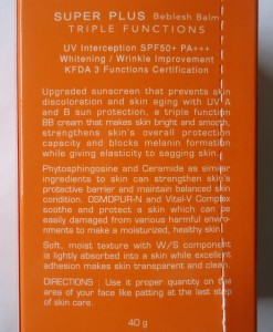 Skin79 Vital Orange BB Cream Review, Swatches