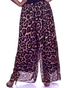 Leopard Print Culottes