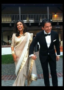 What Lisa Ray wore at her wedding