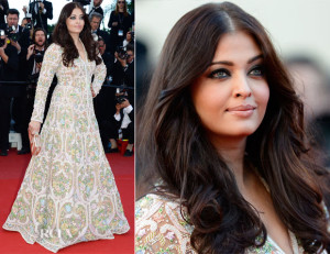 Aishwarya's Floral Dress, Armani Gown and Amazing Makeup at Cannes 2013