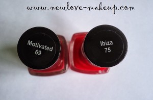 Faces Matte 75 Ibiza and Hi-Shine 69 Motivated Nail Enamels Review, NOTD
