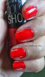 Maybelline Color Show Nail Paints Review, NOTD