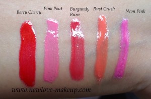 Lakmé Absolute Gloss Stylist Review, Swatches 