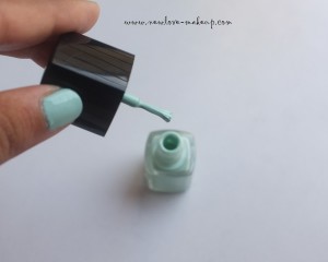 MUA Pistachio Ice Cream Nail Varnish Review, NOTD