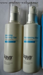 Kaya Balancing Cleansing Gel and Rebalancing Mist Review