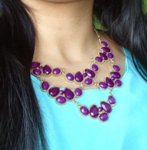 statement necklace, indian fashion blogger