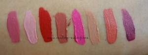 Kryolan Lip Stain Swatches, Indian makeup and beauty blog