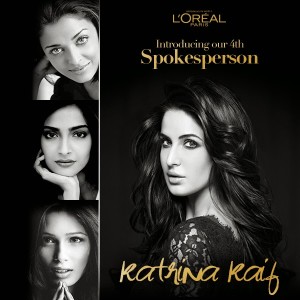 Katrina Kaif is the new face of L'oreal Paris