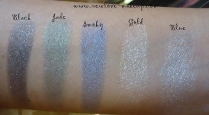 Lakme Absolute Color Illusion Pearl Eyeshadows Swatches 