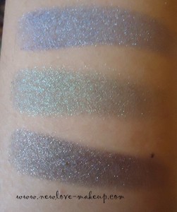 Lakme Absolute Color Illusion Pearl Eyeshadows Swatches 