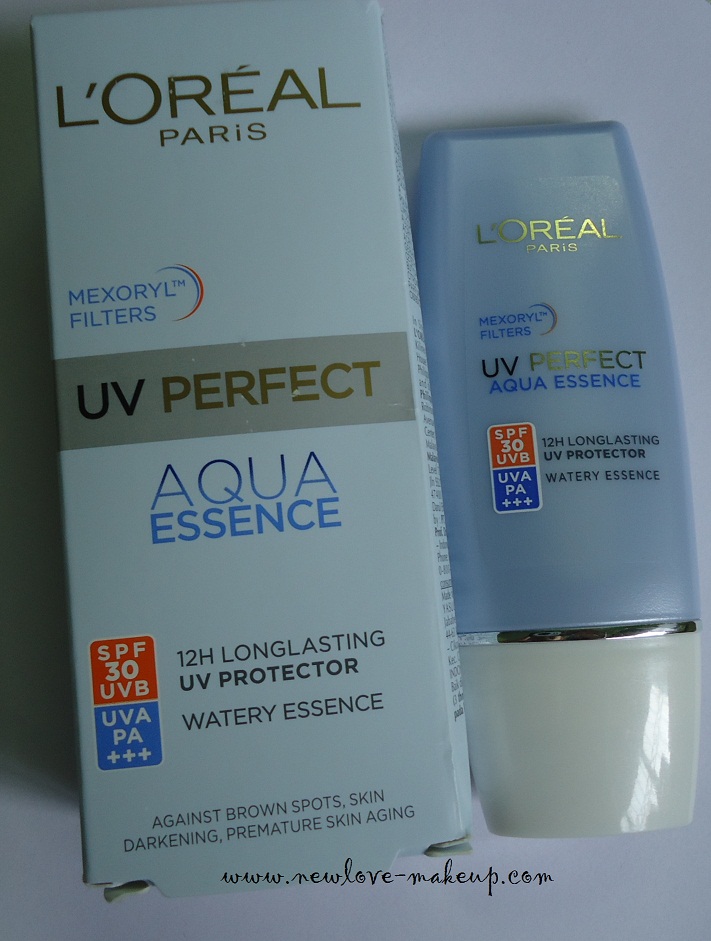 L'Oreal Paris UV Perfect Aqua Essence SPF30 PA+++ Review | New Love 