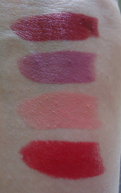 Ciccone Cosmetics Lipsticks Review,Swatches