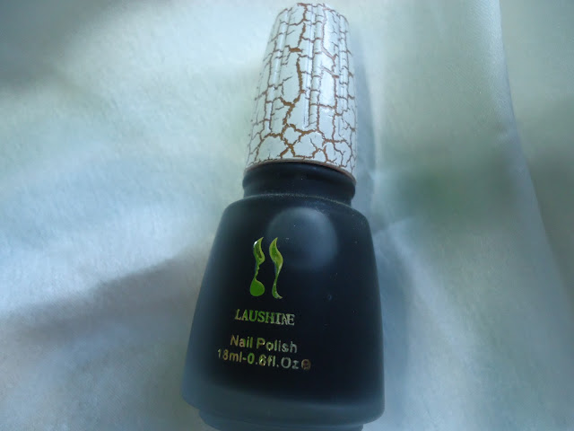 NOTD- Black Crackling Nail Polish