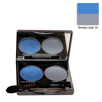 Faces Glam On Duo Eye Shadow 14 Smoky Look Review, Swatches