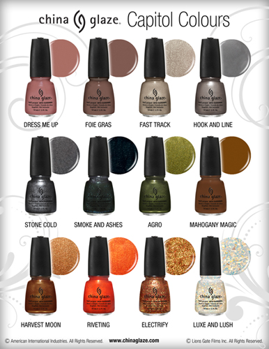 China Glaze Introduces Capitol Colours