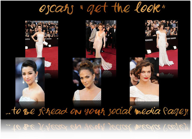 Oscars 2012- Get the Look with L'oreal Paris !!