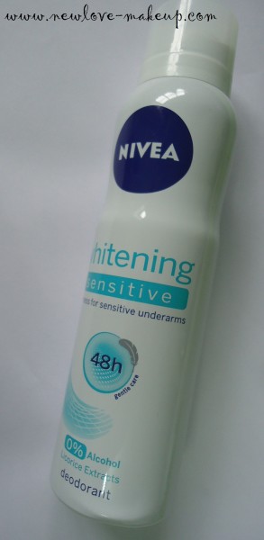 Nivea Whitening Sensitive Deodorant Review