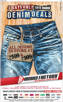 A very Denim Story/Hi, how do you Denim?, Brand Factory Official, Brand Factory Sale, Denims, Indian Fashion Blog