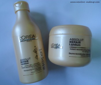 L'Oreal Professionnel Absolut Repair Lipidium Shampoo,Masque Review