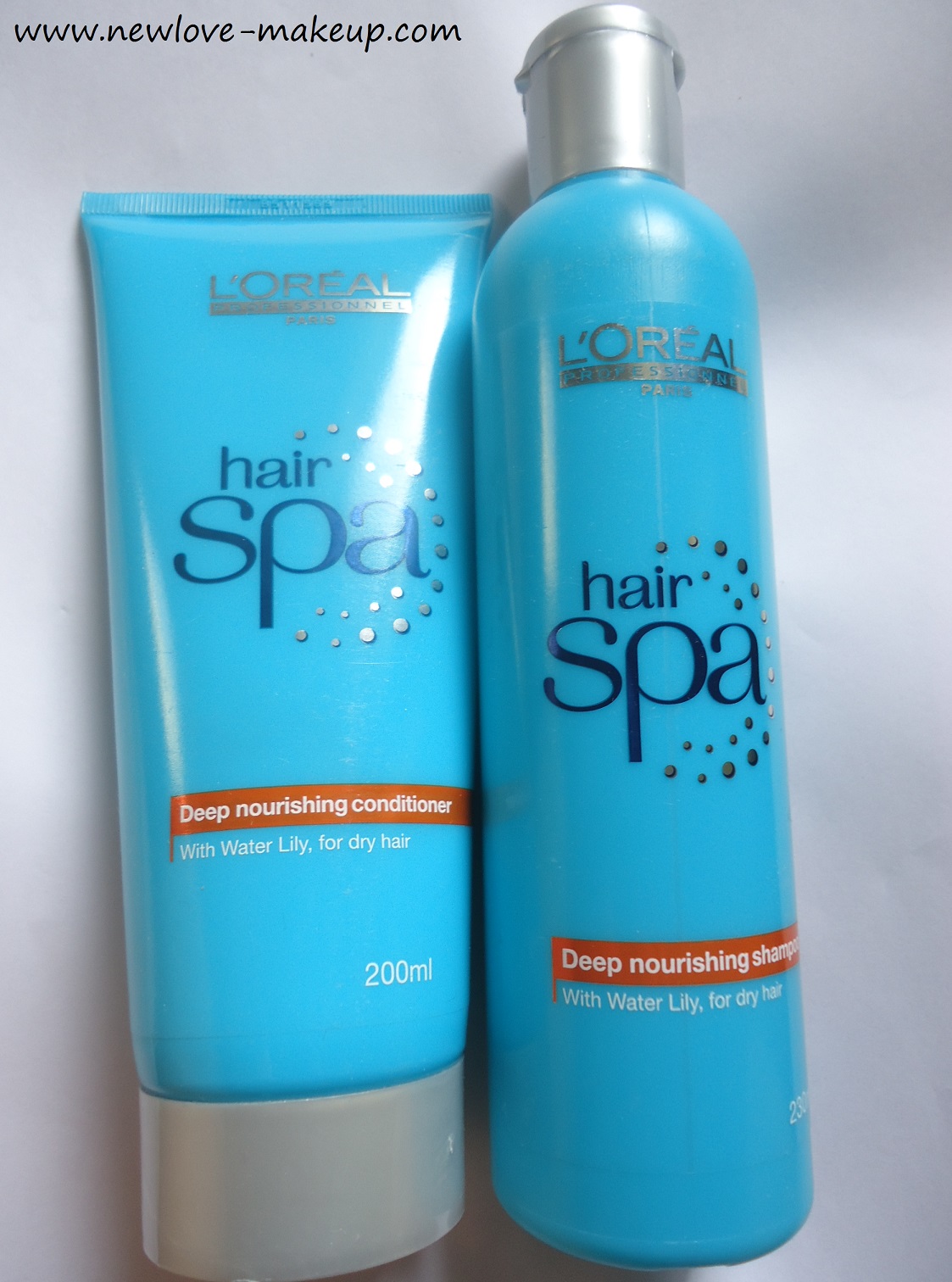L'Oreal Professionnel Hair Spa Deep Nourishing Shampoo,Conditioner Review New Love -
