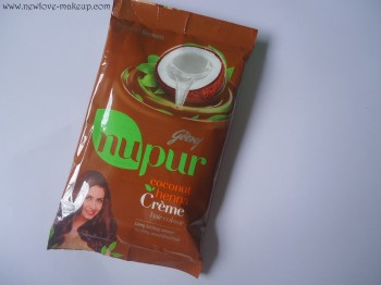 Godrej Nupur Coconut Heena Creme Colour Review,Demo