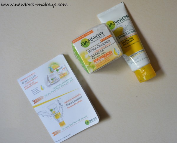 Garnier White Complete Fairness Face Wash & Cream Review: #7DayGarnierChallenge