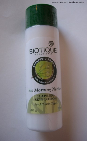 Biotique Bio Morning Nectar Flawless Skin Lotion Review, Indian Beauty Blog, Skincare