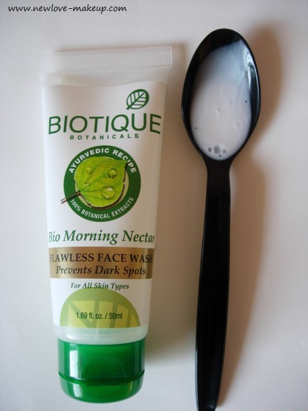 Biotique Bio Morning Nectar Flawless Face Wash Review, Indian Beauty Blog, Skincare Blog