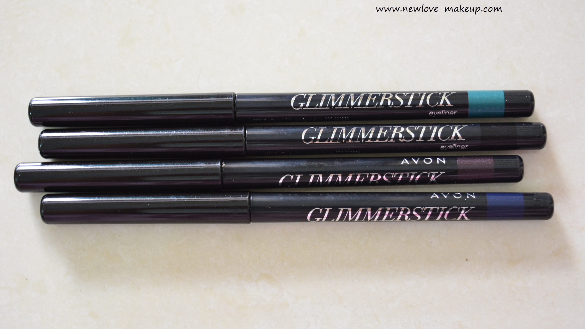 New & Improved Avon Glimmersticks Eyeliners Review, Swatches, Avon 2016, Avon India, Indian Makeup and Beauty Blog