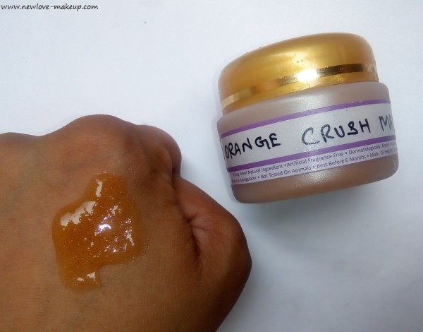 Aroma Essentials Orange Crush Mask Review, Indian Beauty Blog