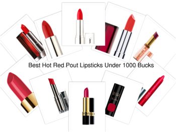 Top 10 Red Lipsticks Under Rs. 1000 in India, Buy Online, Indian Makeup and Beauty Blog