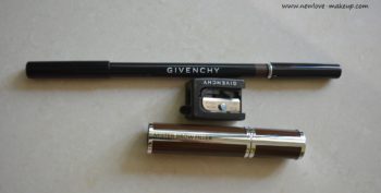 Givenchy Eyebrow Pencil, Mister Brow Filler Brunette Review, Swatches